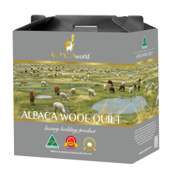 Woolcomfort-Alpaca and Wool Blend Quilt Single 500GSM
