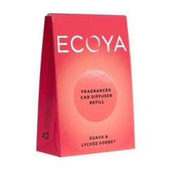 Ecoya-Guava & Lychee Sorbet Car Diffuser Refill