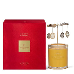 Glasshouse Fragrances-A Tahaa Affair Soy Candle Spinning Carousel 380g (Christmas 2021)