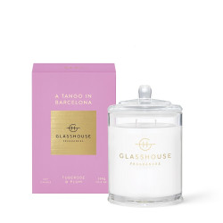 Glasshouse Fragrances-A Tango In Barcelona Triple Scented Soy Candle 380g