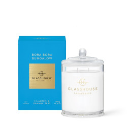 Glasshouse Fragrances-Bora Bora Bungalow Triple Scented Soy Candle 380g
