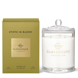 Glasshouse Fragrances-Kyoto In Bloom Triple Scented Soy Candle 760g
