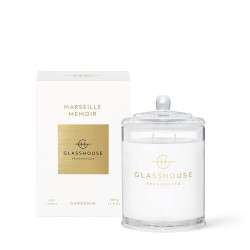 Glasshouse Fragrances-Marseille Memoir Triple Scented Soy Candle 380g