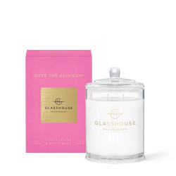 Glasshouse Fragrances-Over The Rainbow Triple Scented Soy Candle 380g