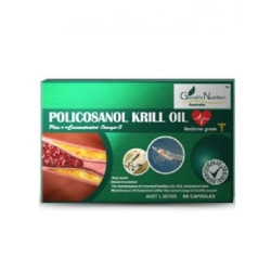 Goodlife Nutrition-Policosanol Krill Oil 60 Capsules (Last Chance)
