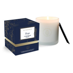 In Essence-Hope Lavender, Chamomile & Mandarin Soy Wax Candle 240g (Christmas 2021)