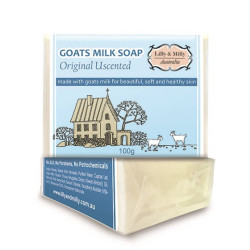 Lilly & Milly-Goats Milk Soap Original Unscented 100g