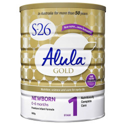 S26-Stage 1 Gold Newborn Infant Formula From 0-6 Months 900g